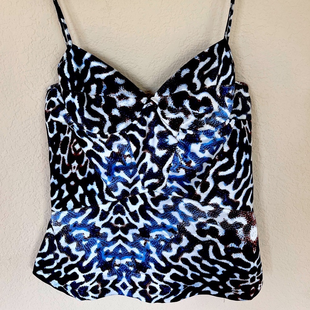 Roberto Cavalli animal print camisole, size 44 or XS